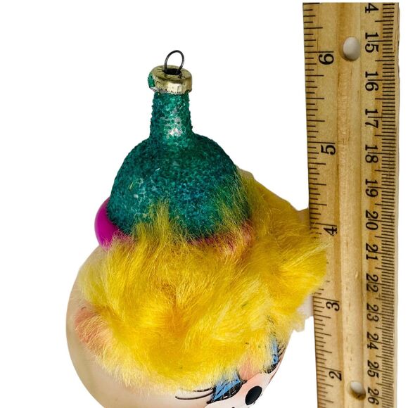 De Carlini Glass Vintage Cat Christmas Tree Ornament Made in Italy Hand Painted - Picture 13 of 13